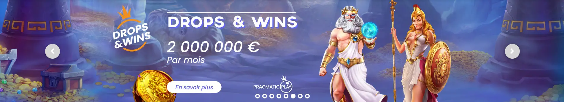 Drop and Wins VEGAZ CASINO 
