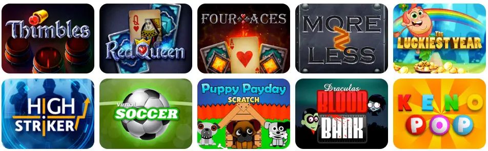 Juegos en línea VEGAZ CASINO