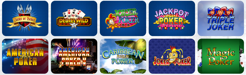 Video póker VEGAZ CASINO